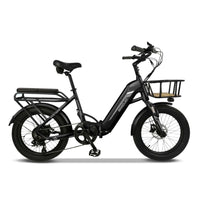 Thumbnail for NewModernTrends E-Bikes MATTE BLACK BOBCAT PRO