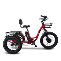 Thumbnail for NewModernTrends E-Trikes Apple Red Emojo Caddy PRO