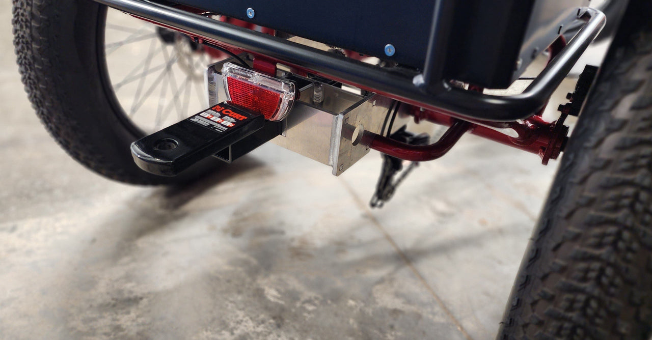 NewModernTrends E-Trikes Emojo Caddy PRO "Free Trailer Hitch that mounts to the Caddy with purchase"