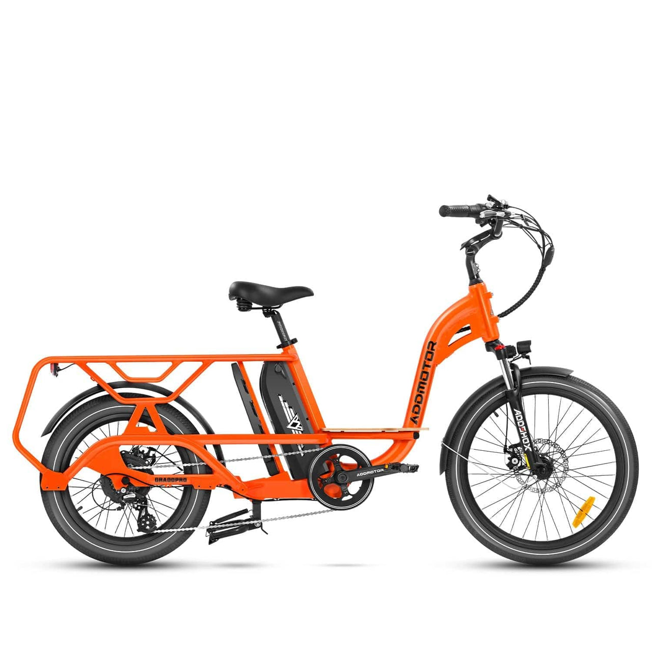 AddMotor E-Bikes Orange AddMotor GRAOOPRO G-800 Dual Battery Cargo E-Bike