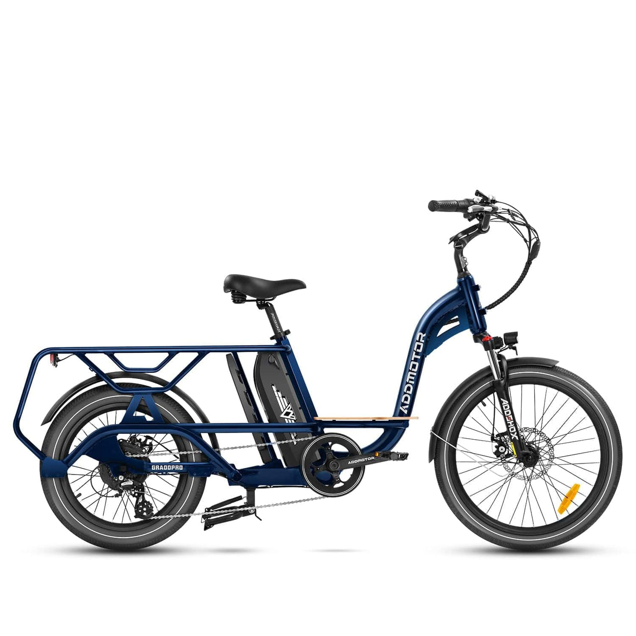 AddMotor E-Bikes Starry Blue AddMotor GRAOOPRO G-800 Dual Battery Cargo E-Bike