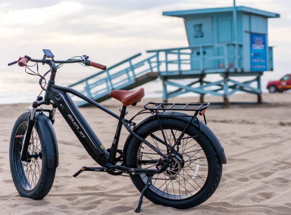 New Modern Trends E-Bikes Hurricane Pro at Beach