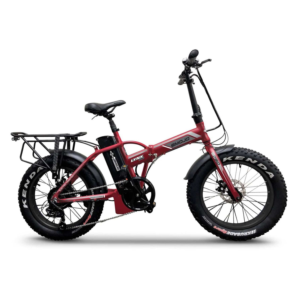 New Modern Trends E-Bikes Matte Red Lynx Pro 750