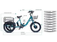 Thumbnail for New Modern Trends E-Trikes Bison S (New Model) has a shorter ride height than the Caddy Pro.