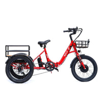 Thumbnail for New Modern Trends E-Trikes Red Bison S (New Model) has a shorter ride height than the Caddy Pro.