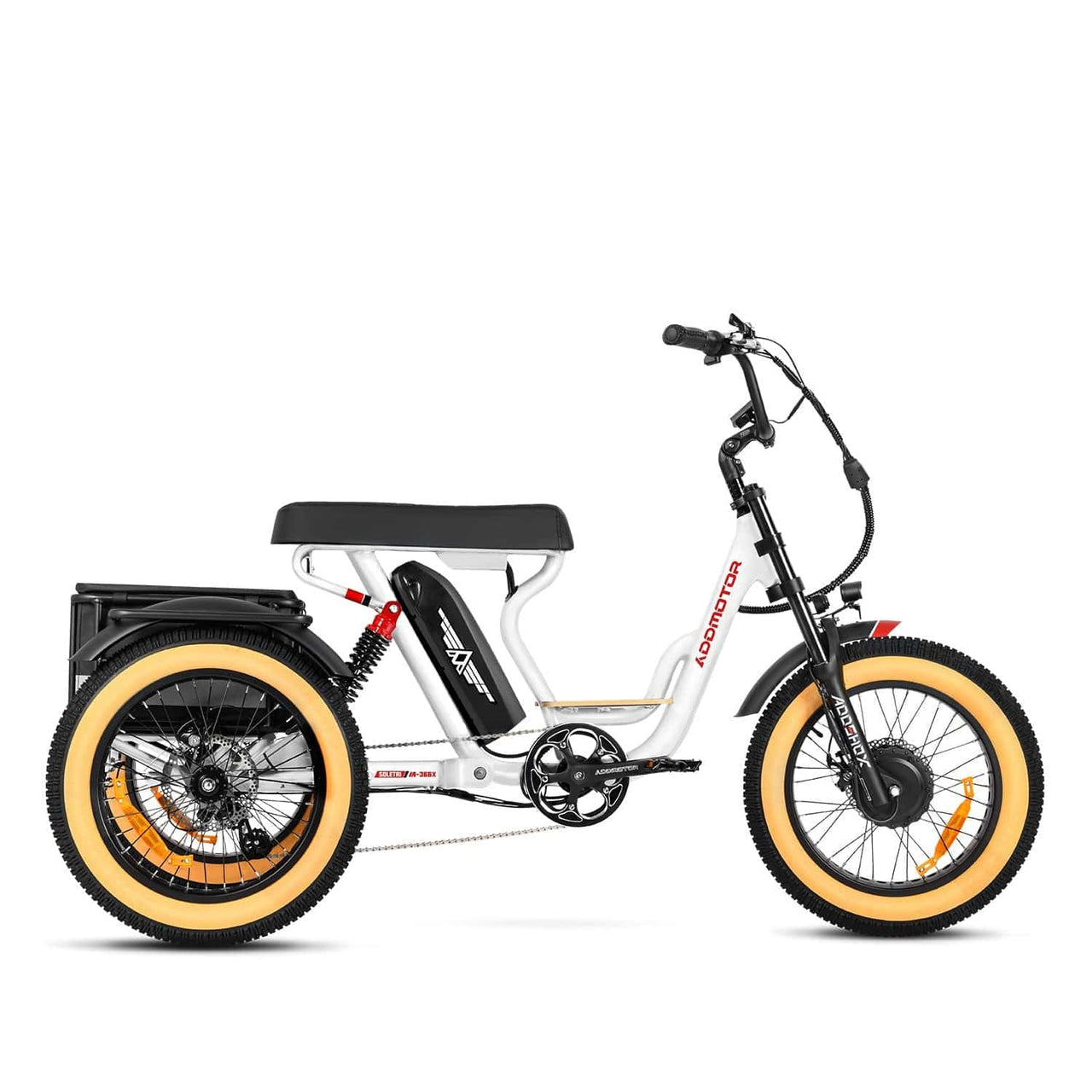 New Modern Trends E-Trikes SOLETRI M-366X Full Suspension E-Trike