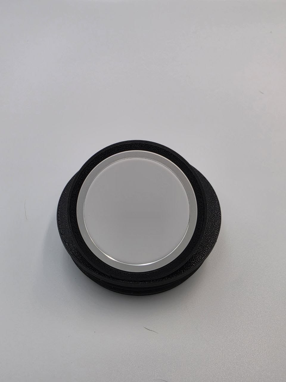 Black NMT MagSafe mount fitted to a Stanley Everyday Tumbler