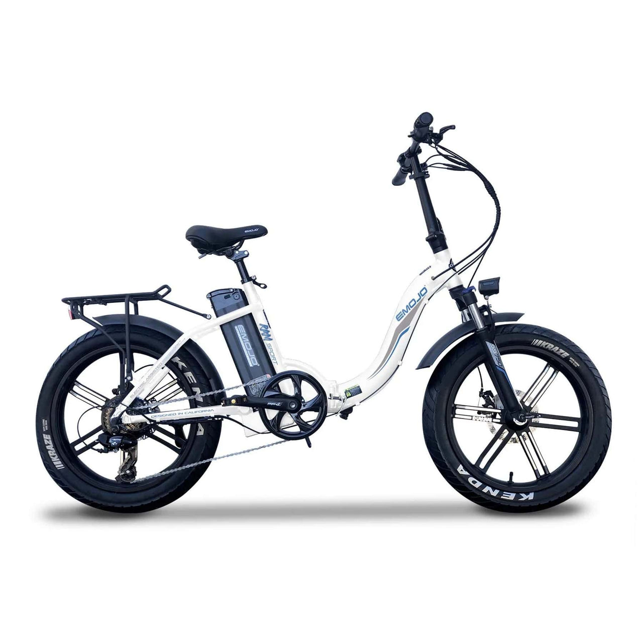 NewModernTrends E-Bikes White RAM SS street edition "free assembly in Jacksonville Florida"