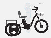 Thumbnail for NewModernTrends E-Trikes Emojo Caddy PRO Female Height