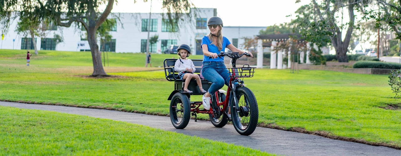 NewModernTrends E-Trikes Emojo Caddy PRO "Free Trailer Hitch that mounts to the Caddy with purchase"